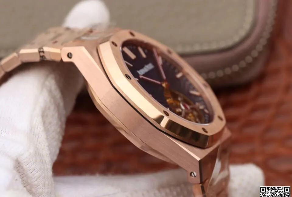 Audemars Piguet Royal Oak Tourbillon 26522OR.OO.1220OR.01 JF Factory 1:1 Best Edition Replica Watch Titanium Case